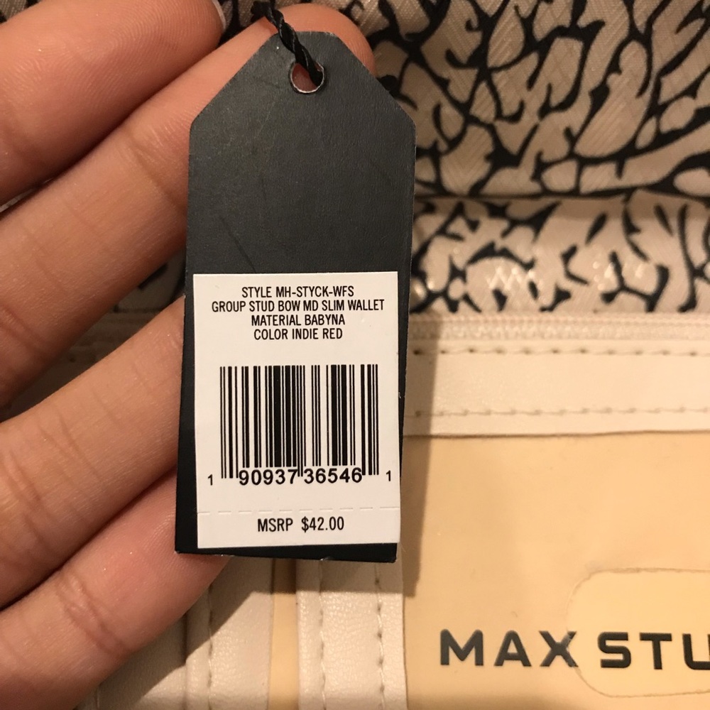 Max Studio red wallet - Picture 5 of 5